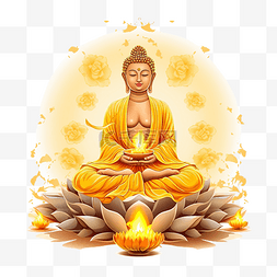 佛陀在卫塞节诞生启蒙涅槃