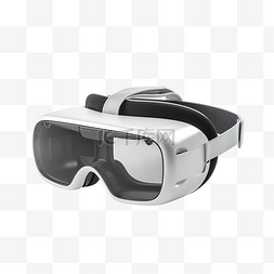 黑色vr眼镜图片_3d VR 眼镜对象
