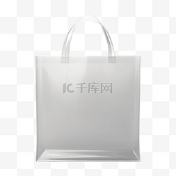 空白塑料购物袋