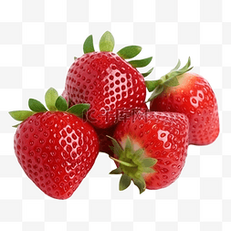 可口草莓图片_明亮多汁的草莓