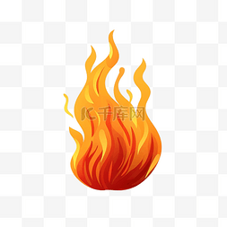地狱背景图片_燃烧的火焰插图