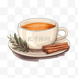 hygge物品元素一杯茶