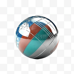 国际业务分支 3d 插图渲染