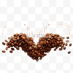 早上喝咖啡时心跳加快的心跳图