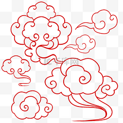 中国图案传统花纹图片_中国祥云古典云纹装饰