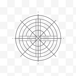 中心有直线的圆圈 向量