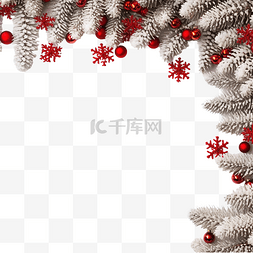 圣诞树亮图片_亮红色顶视图复制空间上的圣诞树