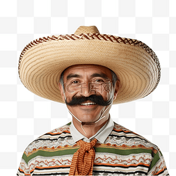 墨西哥小胡子男人