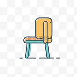 简单椅子图片_Luca szweda 的椅子图标 向量
