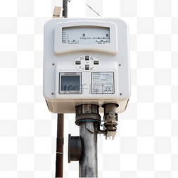 高压电路图片_家庭用户的电表安装在路边的高压