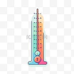 mr_sp 的温度计矢量图设计