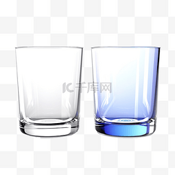 烫金字春联图片_3d 插图两个水杯