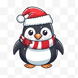 圣诞企鹅角色