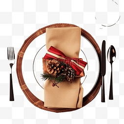 底部菜单图片_装饰圣诞餐桌布置