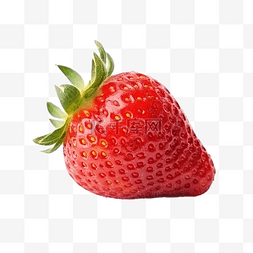 整个草莓甜甜的