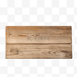 复古木桌面或木架子隔离在白色