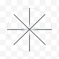 将圆分成两个正方形绘制 向量