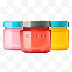 彩色塑料罐与样机剪切路径隔离