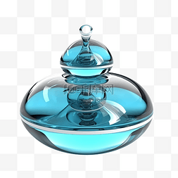 水能源 3d 插图