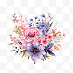 背景装饰鲜花图片_花卉背景与鲜花的礼物