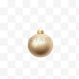 圣诞节图片_白色表面有冷杉树枝的美丽圣诞球