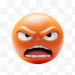 漫画愤怒的表情图片_愤怒的脸表情符号