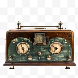 古董跨洋双区收音机