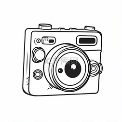 画一个复古相机放在你的博客上