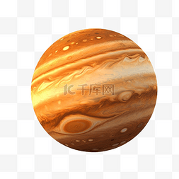 全球蓝色图片_3d 木星行星图