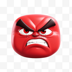 漫画愤怒的表情图片_愤怒的脸表情符号