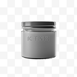 罐塑料罐图片_灰色塑料罐与样机剪切路径隔离