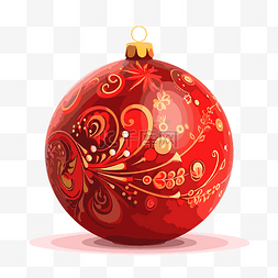 圣诞素材免费下载图片_紅色聖誕裝飾品