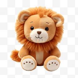狮子的象征图片_可爱的狮子玩具