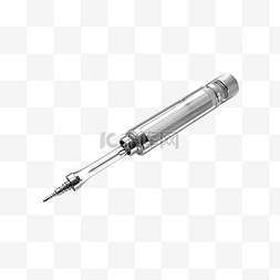 疫苗观察室图片_注射器 3d 插图渲染