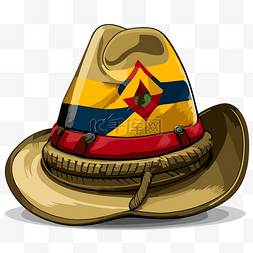 哥伦比亚帽子 向量