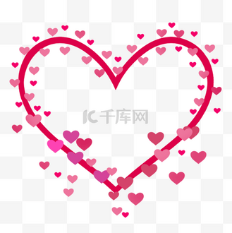 简约心形图案图片_简约心形图案素材-简约心形图案图片大全-千库网