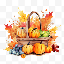 秋季月份日历 11 月的感恩节