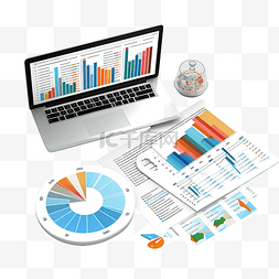 金融广告素材图片_分析报告策略