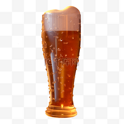 啤酒3d写实饮品