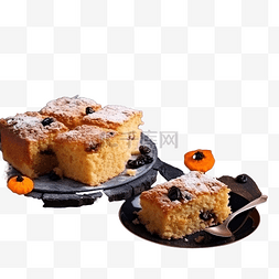 新鲜出炉的蛋糕图片_新鲜出炉的自制蛋糕，配杏酱和两