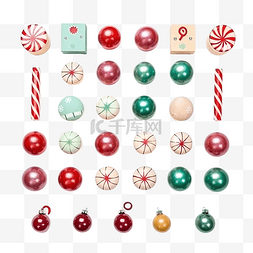 小学数学表图片_圣诞节用球计数游戏