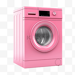衣服洗涤的素材图片_简单的粉红色垫圈