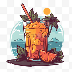 凯雷德logo图片_沙滩饮料 向量