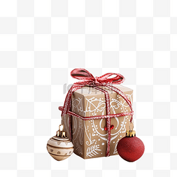 手办礼包装袋图片_手工制作的 DIY 礼品盒和圣诞装饰