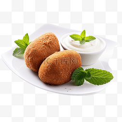 赛贝格logo图片_奶油芝士炸基贝 巴西小吃