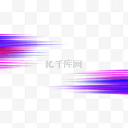 紫色曲线线条图片_抽象商务边框横图线条渐变