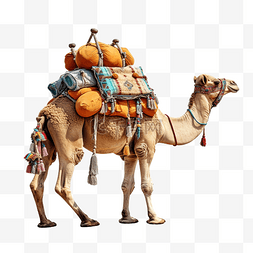 骆驼沙漠运输