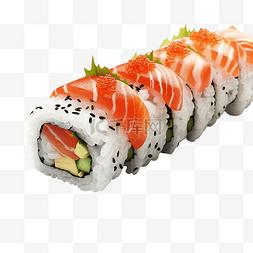 寿司食物图片_3d 寿司卷