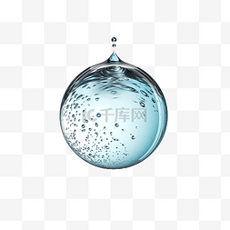 水滴表面图片_世界水日清洁水滴节水理念