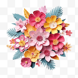 花卉艺术纸